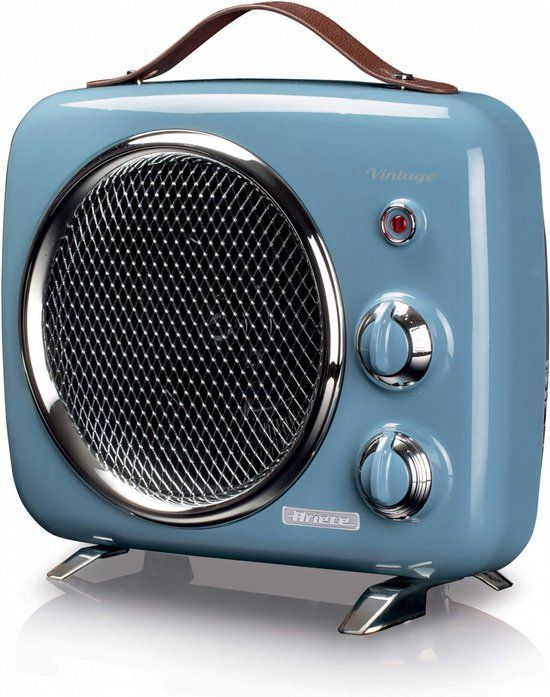 Ariete 0808/05 - Draagbare Ventilator Kachel - 2000W - Blauw