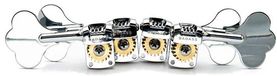 Badass OGT Mini Bass Keys 2x2 stemmechanieken voor basgitaar - chroom