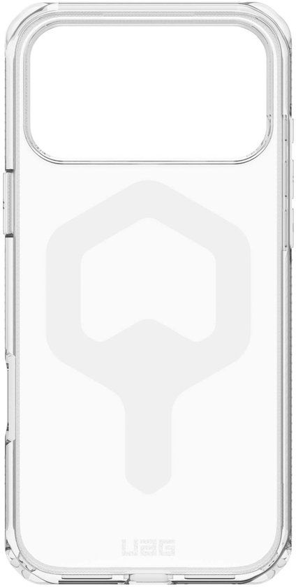 Urban Armor Gear Plyo Case voor iPhone 17 Pro MagSafe Transparant