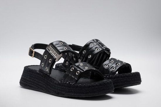 Replay Footwear REGINA SHINY Dames Sandaal - Zwart - EU38