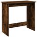 VidaXL Bureau, gerookt eikenfineer, 80x40x75 cm, houtvezelplaat