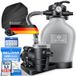 KESSER Filtre à sable 600W Filtre à sable pour piscines 13200L/h Débit Filtre de piscine Vanne 7 voies