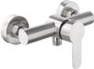 Unyqoos® Eengreeps mengkraan voor douche met roestvrijstalen afwerking en wandmontage
