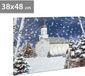 Delight LED-wanddecoratie - winterlandschap - 2 x AA, 48 x 38 cm