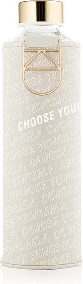 Equa Glazen waterfles Mismatch Choose Yourself - 750 ml