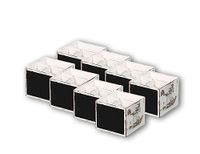 Kesper Bestekbox met krijtbord, 8 stuks, multiplex, wit