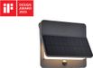 LUTEC Aleta - LED Solar wandlamp voor buiten - Donkergrijs