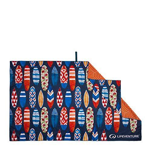 LifeVenture Unisex's gerecycleerde zachte vezels reizen, sport & strandhanddoek, surfplanken, reus - 5031863636063