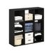 Furinno Pelli Kubieke multifunctionele kleding & kast opslag organizer plank, 9-kubus, espresso