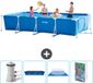 Intex Rechthoekig Frame Zwembad - 450 x 220 x 84 cm - Blauw