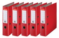 Esselte 5 stuks ordner 75 mm rood