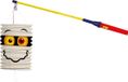 Lampionstokje 50 cm - met mummie lampion - wit - H18 cm