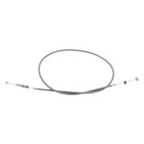 Zündapp Jeu de câbles universel, gris, 820/975 mm, utilisable pour Mofa, Moped, Mokick