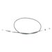 Zündapp Jeu de câbles universel, gris, 820/975 mm, utilisable pour Mofa, Moped, Mokick