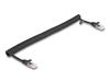 Delock câble RJ45 torsadé mâle vers mâle Cat.5e 1 m noir