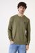 Garcia Homme Pull Uni Vert Manches longues