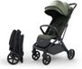 Kinderkraft NUBI 3 Buggy – Lichtgewicht & Automatisch Inklapbaar – Tot 27 kg – Verstelbare Rugleuning – Groente