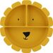 Trixie Kinderbord met Vakjes - Mr. Lion - Bord met Zuignap - Voor baby's vanaf 4 maanden - van Siliconen - Geschikt voor de Vaatwasser