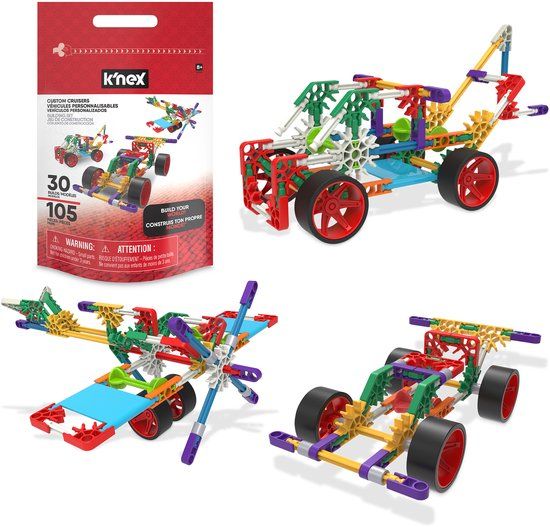 Basic K'nex Custom Cruisers Bouwset – 105-delig