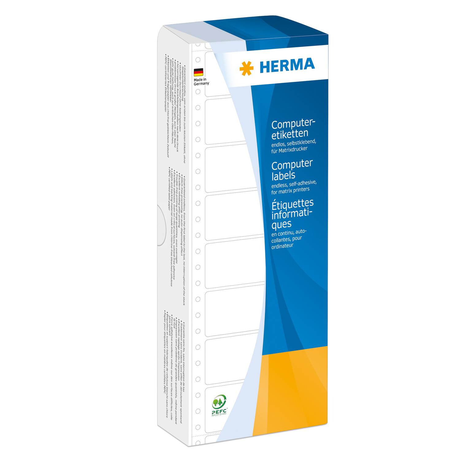 HERMA Computeretiketten eindloos 101.6x48.4 mm 1-banen 2000 St.