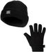 Heatkeeper Kinder Winter Thermo Set - Muts + Handschoenen - Zwart - 5 tot 8 jaar