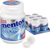Mentos Gum White Sweet Mint - Kauwgom - Suikervrij - 6 stuks