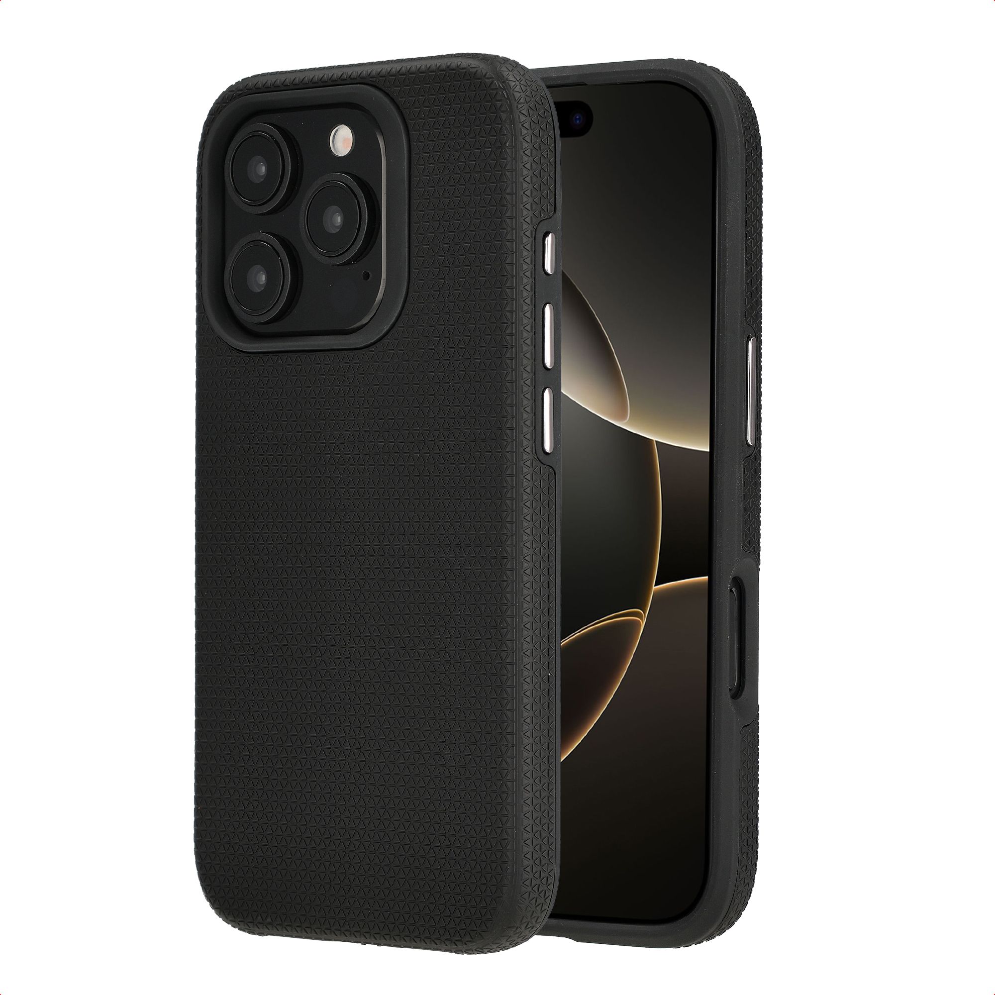 Accezz Tough Backcover met MagSafe Apple iPhone 16 Pro - Zwart