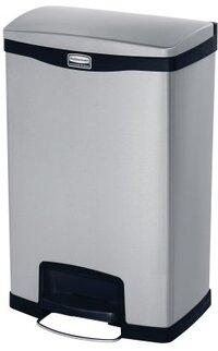 Rubbermaid 1901992 Vuilnisbak - 49 Liter - Zwart/Grijs