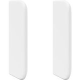 Vidaxl Tête de lit en PVC blanc