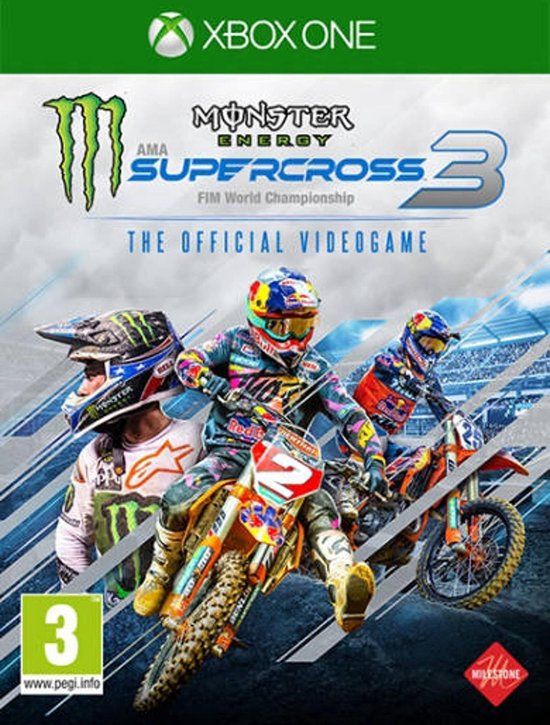 Bandai Namco Entertainment Inc. Monster Energy Supercross 3 - The Official Videogame - Xbox One