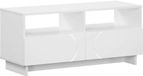 vidaXL Meuble TV 90 x 34,5 x 40 cm Blanc Bois d'ingénierie
