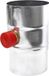 Collecteur d'eau de pluie DN 100mm zinc cuivre rouge argent