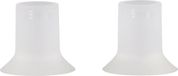 Youha® Borstschildverkleiners - Borstschilden - Borstkolf accessories - BPA vrij - Set van 2 stuks - Maat 19 mm