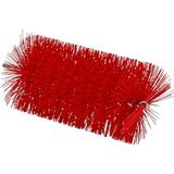 Vikan - Hygiëne - Buisborstel - Voor flexibele kabel - Medium harde borstelharen - Rood - 90mm