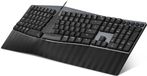 Perixx Periboard-535BR Bedraad Ergonomisch Gesplitst Toetsenbord - Mechanisch toetsenbord - Low profile Brown Switches - Programmeerbaar
