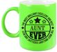 Bellatio Decorations Cadeau koffie/thee mok voor tante - beste tante - groen - 300 ml