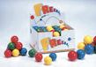BECO Freeball set van 4 stuks - PVC - 12.5 cm - Blauw, Rood, Geel, Groen