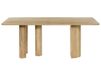 FLORENZ Table à manger en bois de manguier 200x100x77 naturel laqué #111