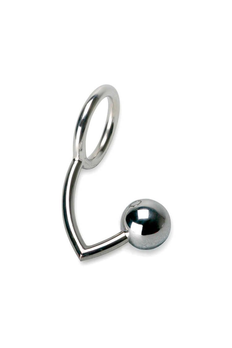 Bondage Play Penisplug & Butt Plug - 4.5cm