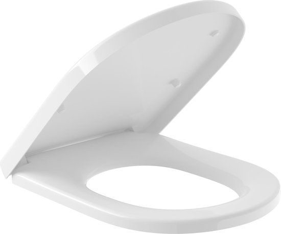 Villeroy & Boch Subway 2.0 Closetzitting 9M86S101 - Hangend toilet - Soft-close - RVS