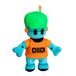 Bizak Stumble Guys 64117260-1 Pluche dier, 16,5 cm, Robot Guy, 6 epische karakters, zacht en behaaglijk speelgoed, ideaal voor alle leeftijden