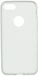 Beschermhoes Shot Case Beschermhoes van silicone voor iPhone 7 Plus, mat, ultradun, zachte gel (wit)