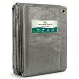 GARDENIX Multifunctioneel dekzeil geweven zeil, beschermzeil, grijs 120 g/m² (2m x 3m)