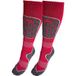 Accezzi Merino 20, chaussettes de ski, 2 paires, junior, rouge