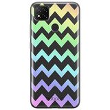 ERT GROUP mobiel telefoonhoesje voor Xiaomi REDMI 9C origineel en officieel erkend Babaco patroon Zygzak 001 optimaal aangepast aan de vorm van de mobiele telefoon, gedeeltelijk bedrukt