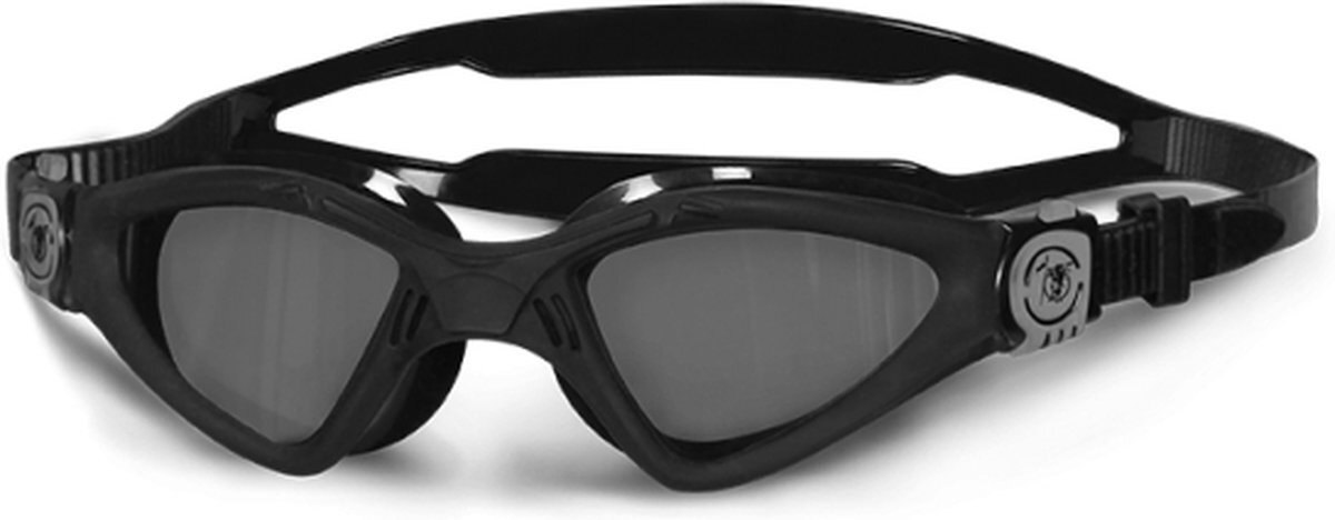 BTTLNS Archonei 1.0 getinte lens zwembril zwart/zilver - incl. zwembril koker!