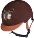 HKM sports HKM Cap Rijhelm Edinburgh Bruin verstelbaar maat S (53-55 cm)
