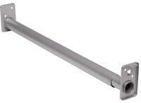 Knape & Vogt Adjustable Closet Rod - 18" to 30" - Platinum