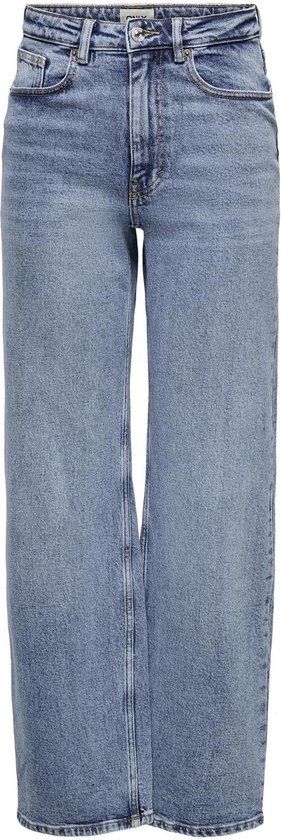 ONLY ONLJUICY LIFE HW WIDE LEG NAS365 Women's Jeans - Medium Blue Denim - W30 X L30