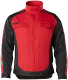 MASCOT® werkjas Fulda Rood/Zwart XL Katoen